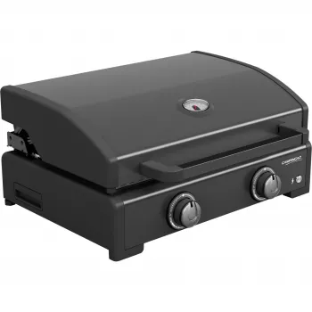 Plancha a gas Campingaz Onyx 2 2217205 — plancha a 2 fuochi con piastra in ghisa