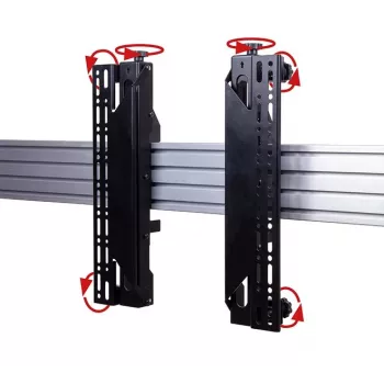 Bracci universali per interfaccia con microregolazione B-Tech BT8390-VESA400MAF/B