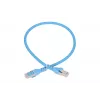 Cavo di rete Extralink LAN patch cord Cat.6A RJ-45 Cat6a 0,5 m blu
