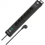 Prolunga elettrica Brennenstuhl 1951160608 3 m 6 prese AC per interni nero