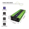 Alimentatore/inverter per auto Qoltec Monolith 5000 W verde