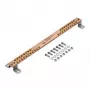 Rittal Barra di messa a terra TS orizzontale AxLu 5x450mm Larg. 15mm