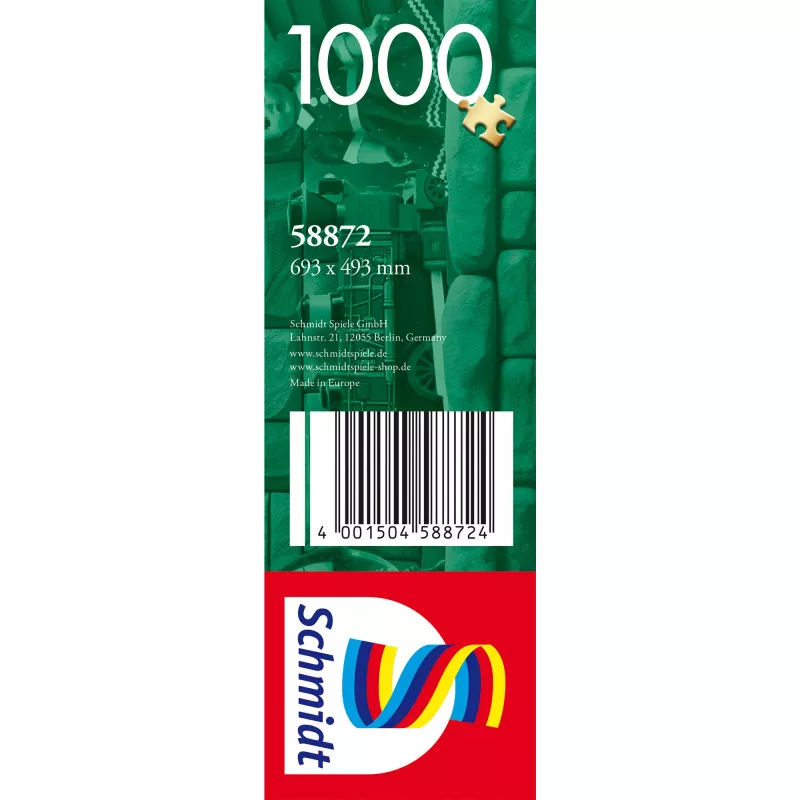 Puzzle Schmidt Spiele 58872 – 1000 pezzi, scena natalizia, dai 12 anni