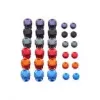 Set colori pulsanti in alluminio Asetek per controller Asetek – set da 6 colori