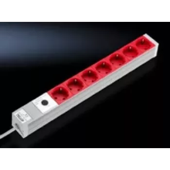 Rittal - cavo di prolunga (rack - montabile su rack) - 7 connettori maschio di uscita (7240.260)