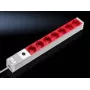 Rittal - cavo di prolunga (rack - montabile su rack) - 7 connettori maschio di uscita (7240.260)