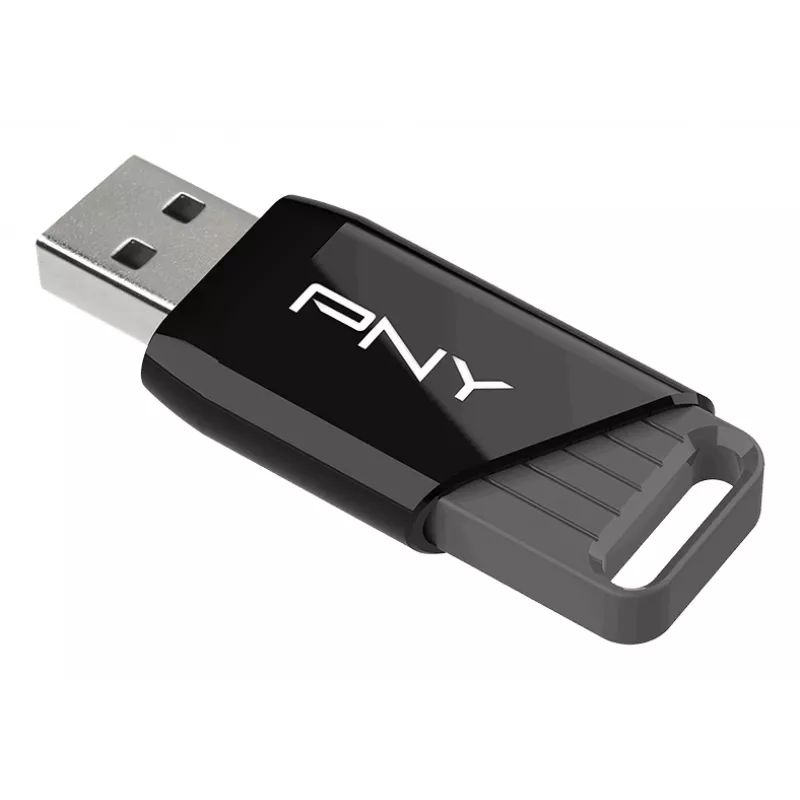 PNY Attaché X, 32 GB, USB Type-A, 3.2 Gen 1 (3.1 Gen 1), 130 MB/s, Dia, nero