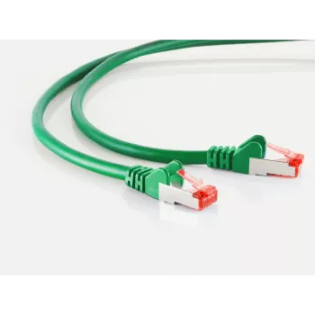 Cavo patch RJ45 S/FTP Cat6 0,25 m ShiverPeaks verde