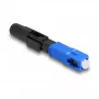 Connettore rapido in fibra ottica DeLOCK SC simplex maschio UPC per montaggio in campo
