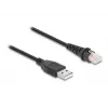 Cavo per scanner di codici a barre DeLOCK RJ50 su USB 2.0 Type-A 2 m