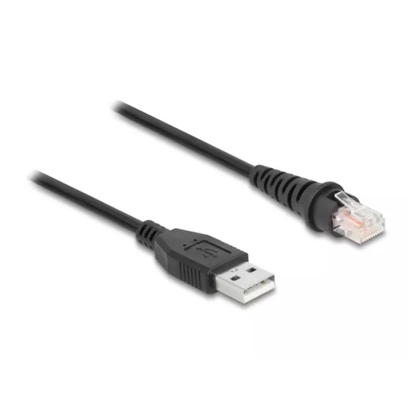 Cavo per scanner di codici a barre DeLOCK RJ50 su USB 2.0 Type-A 2 m