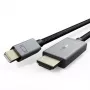 Cavo Mini DisplayPort a HDMI CABLETIME 1 m, 4K@30Hz, cavo adattatore passivo