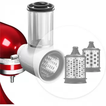 KitchenAid 5KSMEMVSC set grattugia a tamburo