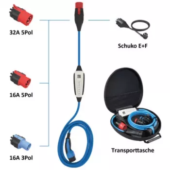 Caricabatterie per veicoli NRGkick 12601001 22 kW 32 A Type 2