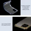 Custodia protettiva Devia Soft Case per iPhone 12 mini – nero, antishock con finitura glitter