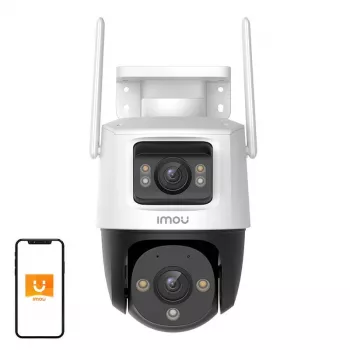 Telecamera di sorveglianza IP Imou Cruiser Dual Turret da esterno 2304 x 1296 pixel montaggio a soffitto
