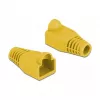 Scarico di trazione per connettore RJ45 DeLOCK 86723 giallo 20 pz.