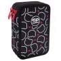 Astuccio portapenne cool pack Jumper 3 — organizer per cancelleria a tre livelli con design orso, tessuto resistente