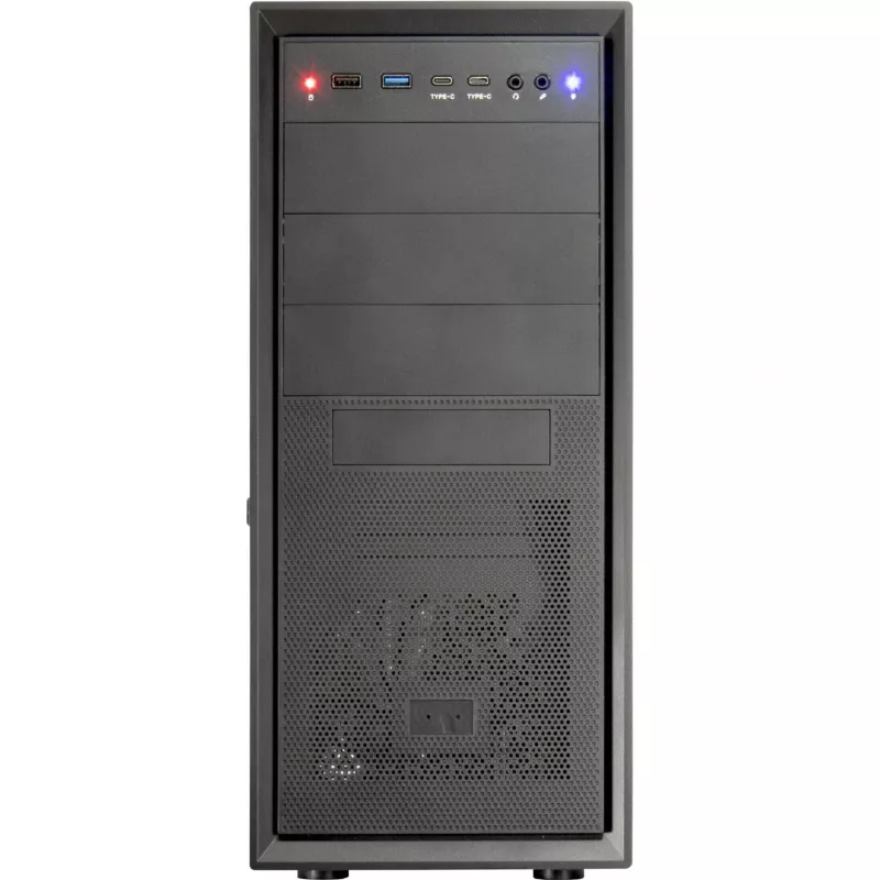 Case per computer Inter-Tech ATX IT-8862 Plaid, colore nero