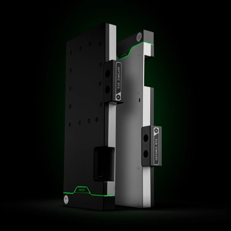 EK-Quantum Vector² FTW3 RTX 3080/90 backplate, argento