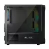 Case per computer Logic Concept Portos Mini ARGB Micro ATX nero