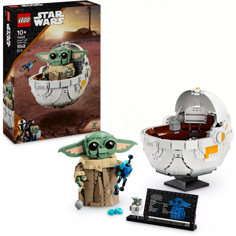 LEGO STAR WARS 75403 Grogu con carrozzina fluttuante