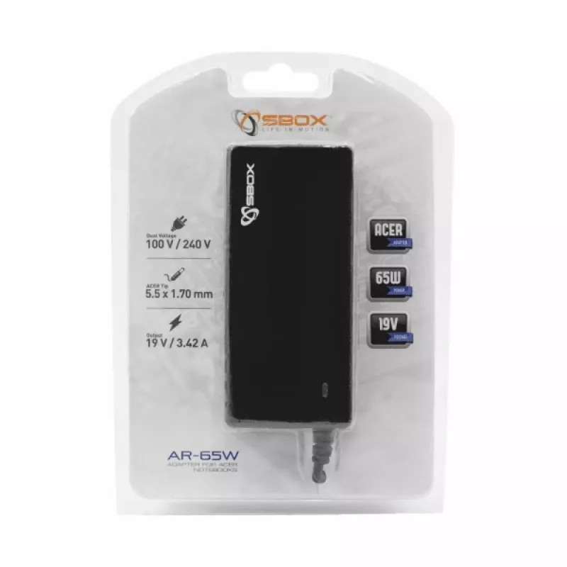 Sbox adattatore per notebook Acer AR-65W