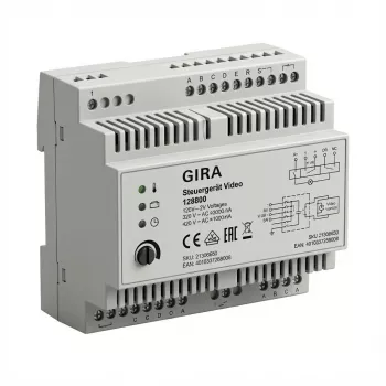 Alimentatore GIRA 128800 per citofoni GIRA, bianco