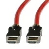 Roline - Cavo HDMI con Ethernet - HDMI maschio a HDMI maschio - 1 m - doppio isolamento