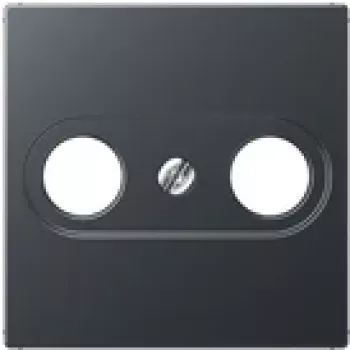 Placca di copertura Jung per presa TV antracite opaco A 561 BF PL TV ANM (A561BFPLTVANM)