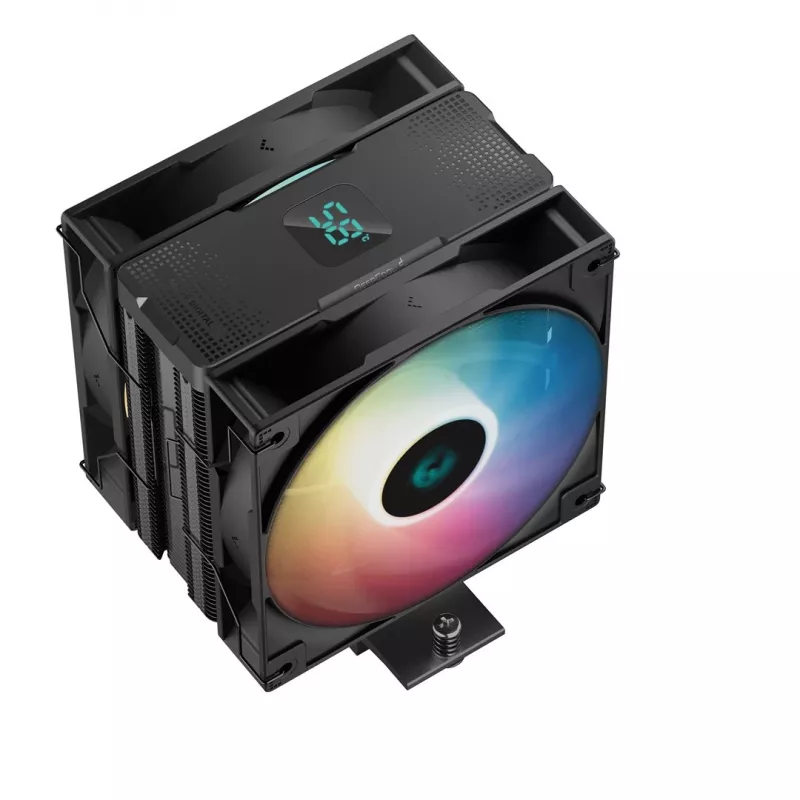 Dissipatore ad aria per processore DeepCool AG400 Digital Plus 12 cm nero 1 pezzo