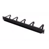 Pannello di gestione cavi Extralink organizzatore cavi 1U nero