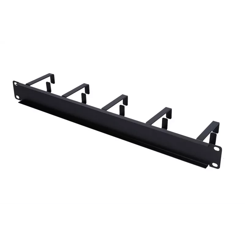 Pannello di gestione cavi Extralink organizzatore cavi 1U nero