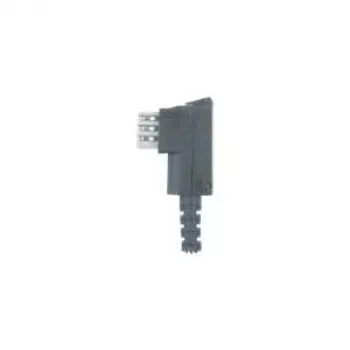 Adattatore telefonico helos TAE-F M nero | Adattatore di linea analogico per prese TAE
