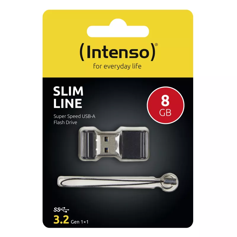 Chiavetta USB Intenso 8 GB USB Type-A 3.2 Gen 1 nero