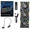 Lian Li UNI FAN SL Wireless LCD 120 nero 3 pz.