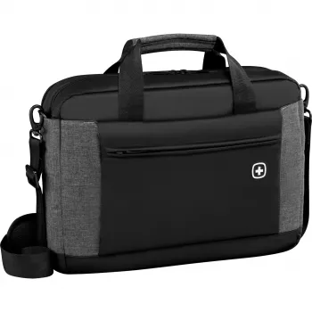 WENGER Underground borsa per notebook da 35,8 a 39,6 cm 14,1 a 15,6 pollici top loader tablet laptop nero