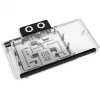 Alphacool Core RX 9070 XT Aorus Elite waterblock per GPU con backplate, trasparente/cromato (14780)