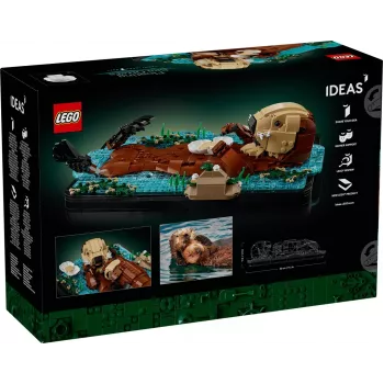 LEGO IDEAS 21366 Lontre marine galleggianti