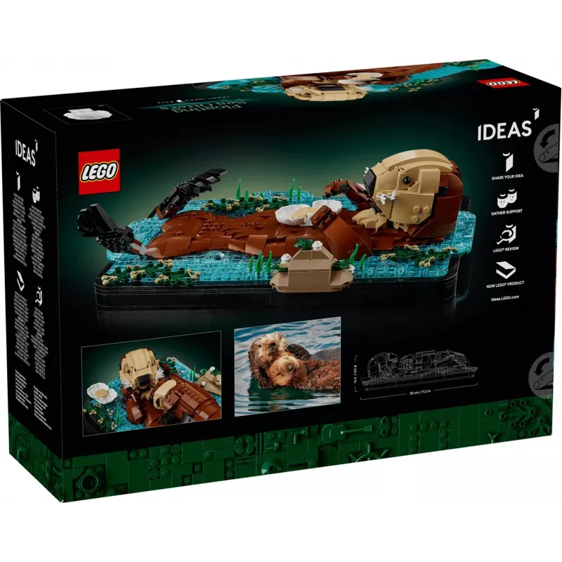 LEGO IDEAS 21366 Lontre marine galleggianti