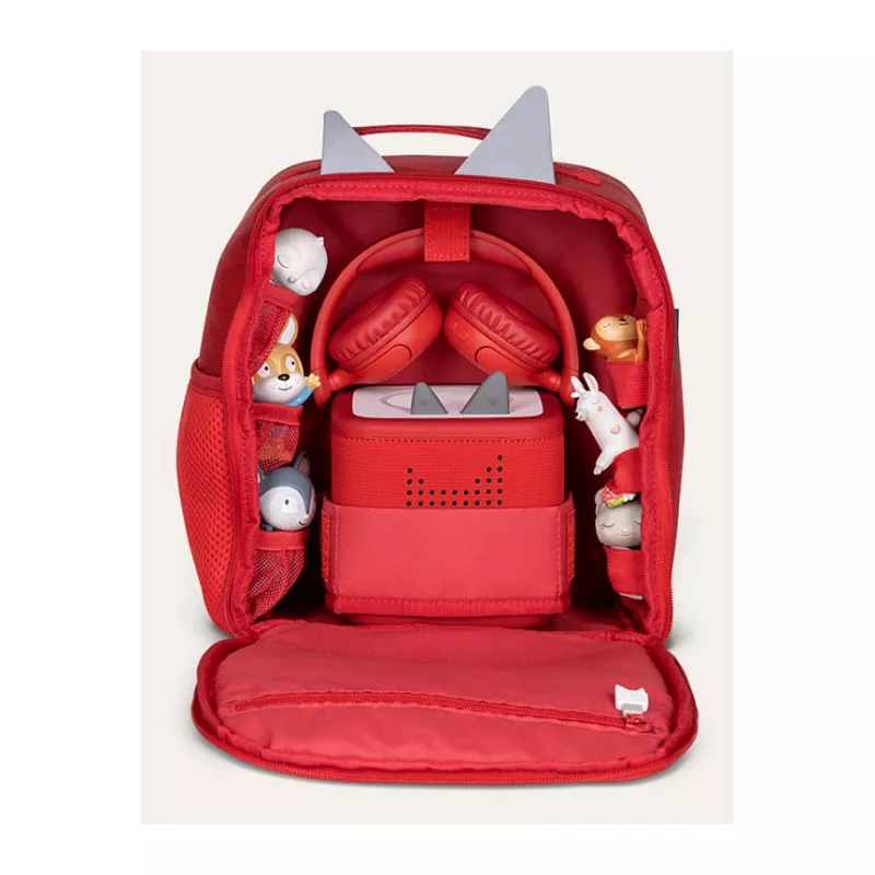 Zaino Tonies – rosso (rosso/grigio)