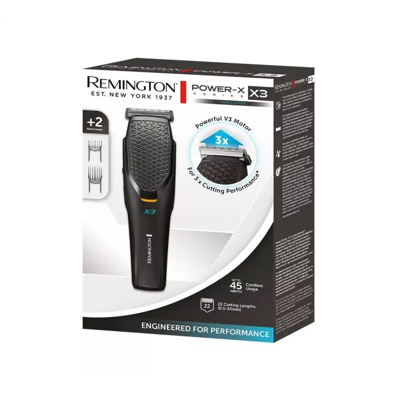 Remington Power-X HC3000 tagliacapelli, nero