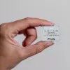 Interruttore intelligente Shelly Qubino Wave PM Mini, 1 canale, da incasso, Z-Wave, wireless, 110–240 V AC / 24–30 V DC, grigio