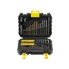 Set di utensili manuali STANLEY STA88546 — set universale da 50 pezzi con punte e attrezzi da officina con valigetta, adatto per legno