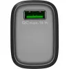 Caricabatterie rapido USB-A QC (18 W) (nero)