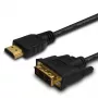Cavo e adattatore video Savio CL-139 1,8 m DVI-A HDMI Type-A (Standard) Nero