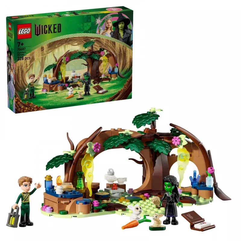 Set LEGO Elphaban Hideout 75687 – set di gioco con 3 minifigure