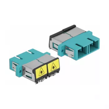 Accoppiatore in fibra ottica DeLOCK 86895 SC duplex femmina-femmina multimodale aqua