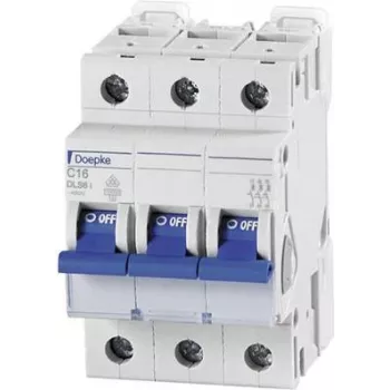 Interruttore automatico compatto DLS 6I C16-3 10 kA (09916293)