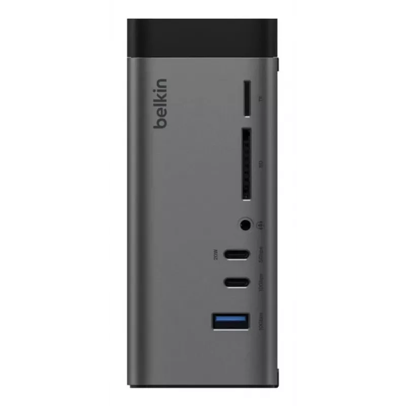 Hub Belkin Connect USB Type-C 10000 Mbit/s grigio
